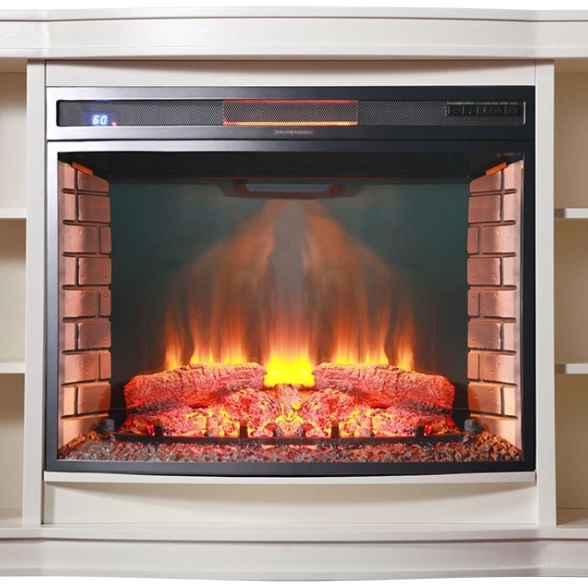 Камин электрический Interflame Giant ЕС с очагом Panoramic-33 IF-EF02 LED F/X Quartz бежевый