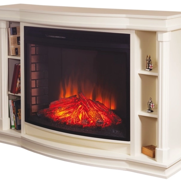 Камин электрический Interflame Giant ЕС с очагом Panoramic-33 IF-EF02 LED F/X Quartz бежевый-image-1