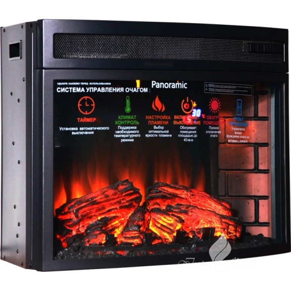 Очаг эл. Панорамик/Panoramic IF-EF06-25 LED F/X