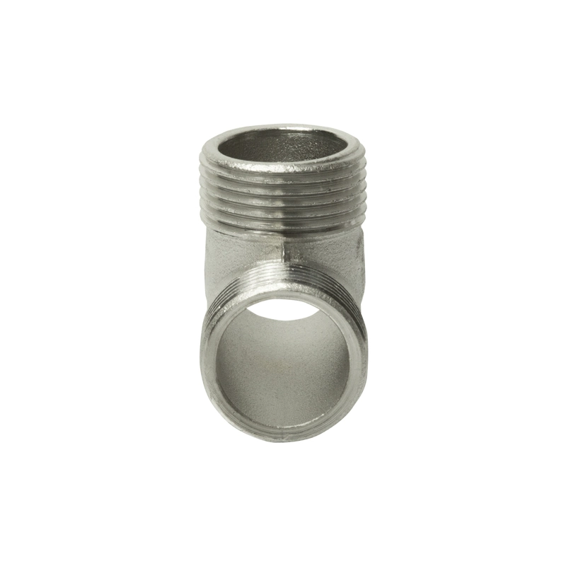 Тройник 3/4" нар/нар/нар VRT никель-image-3