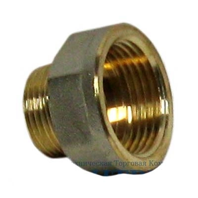 Переходник 1/2"х3/4" ш/г/душ