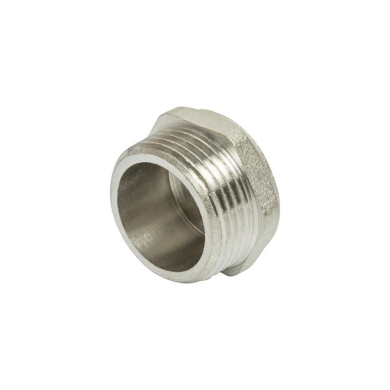 Заглушка 1/2" нар с контр отв VRT никель