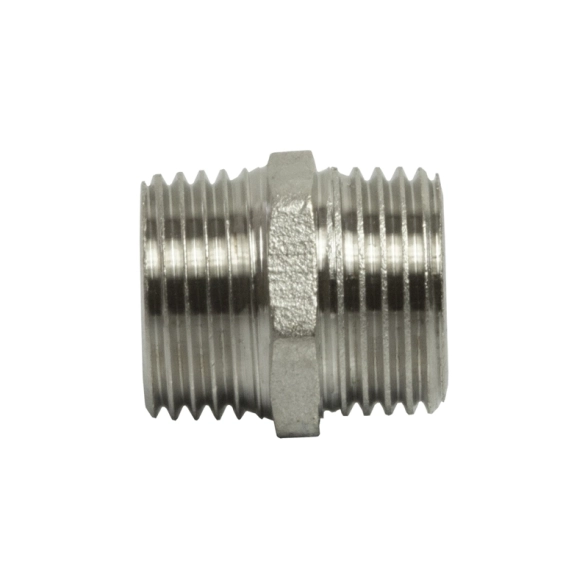 Ниппель 1/2'' нар/нар VRT? никель-image-1