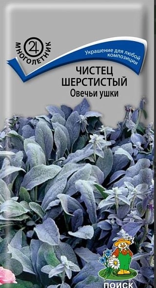 Чистец (Стахис) шерстистый Овечьи ушки (ЦВ) ("М) 0,1гр.