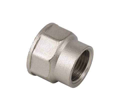 Муфта переход 1 1/2"-1" вн/вн RTP никель
