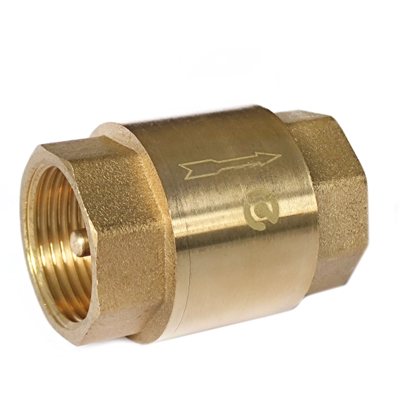 Клапан обратный 1/2" SANTREK Aqua латуный золотник