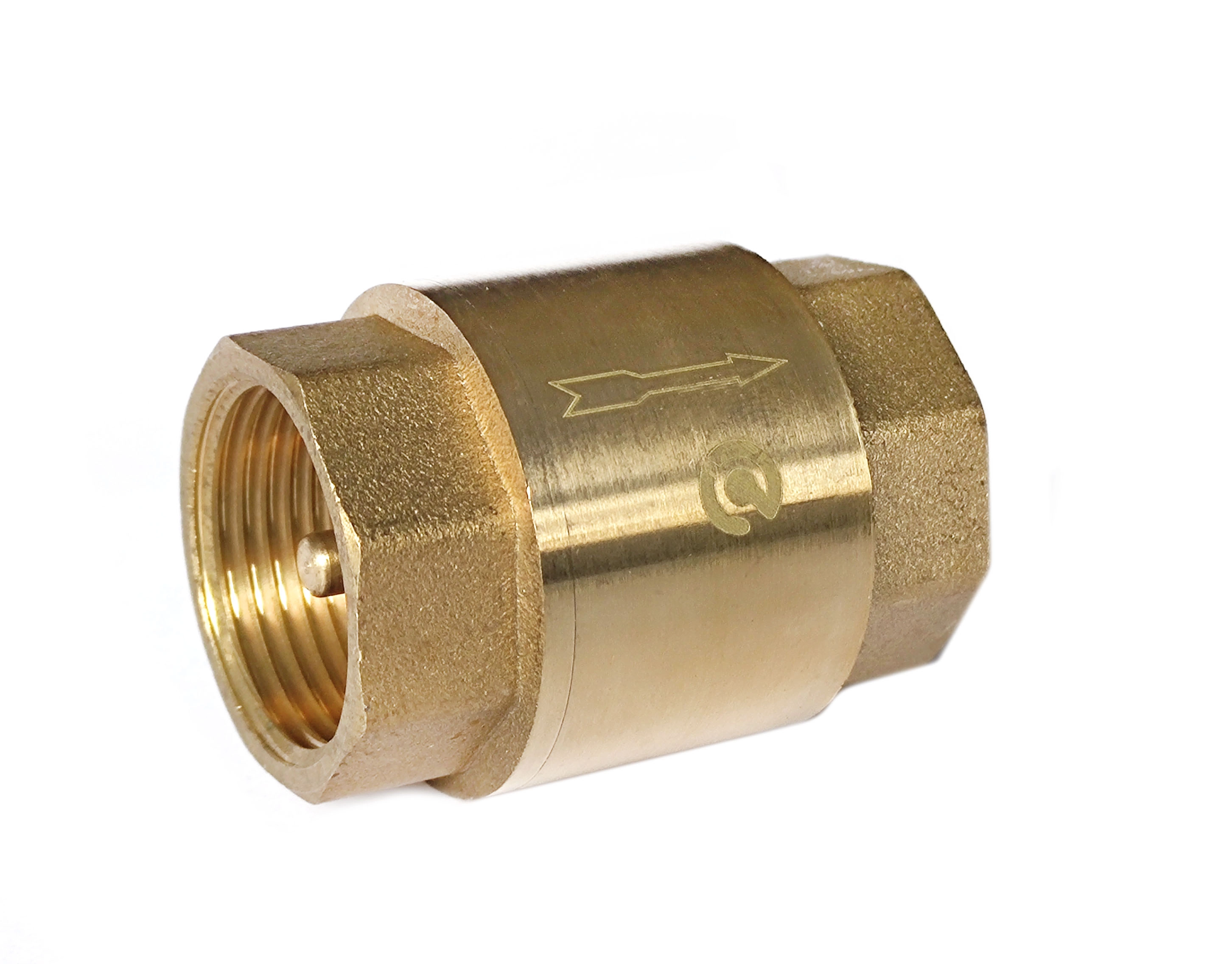 Клапан обратный 1/2" SANTREK Aqua латуный золотник