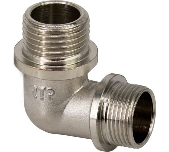 Уголок 3/4" нар/нар RTP никель