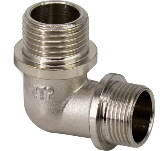 Уголок 3/4" нар/нар RTP никель