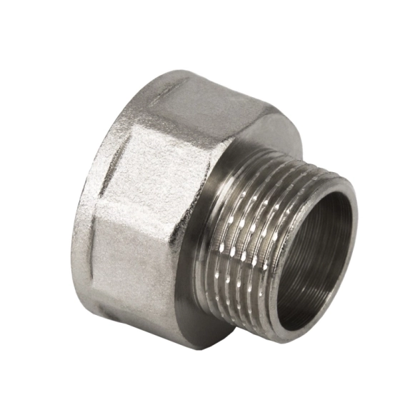 Переходник 1/2"х3/8" вн/нар никель RTP