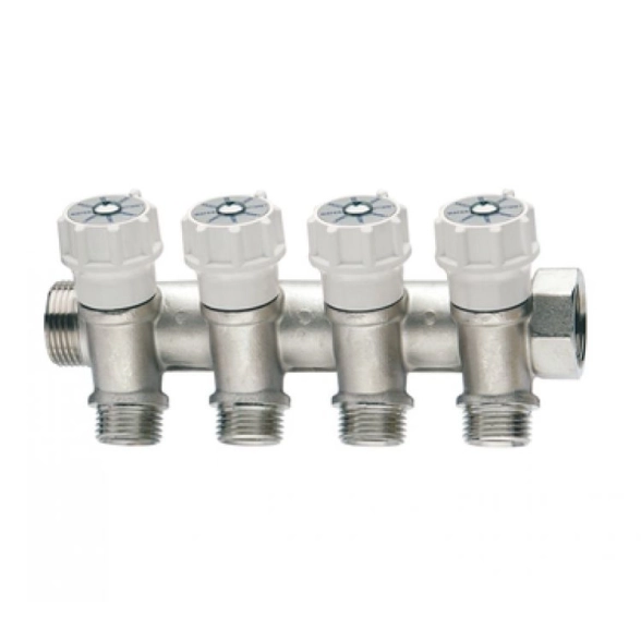 Коллектор 1''x1/2'' с/рег вент VRT (4 вых)