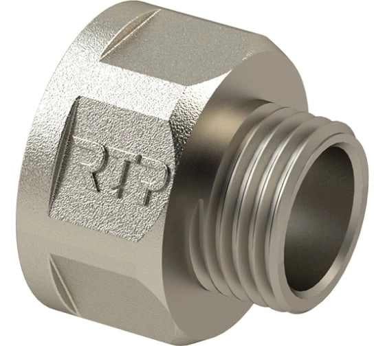 Переходник 1 1/2"-1" вн/нар RTP никель