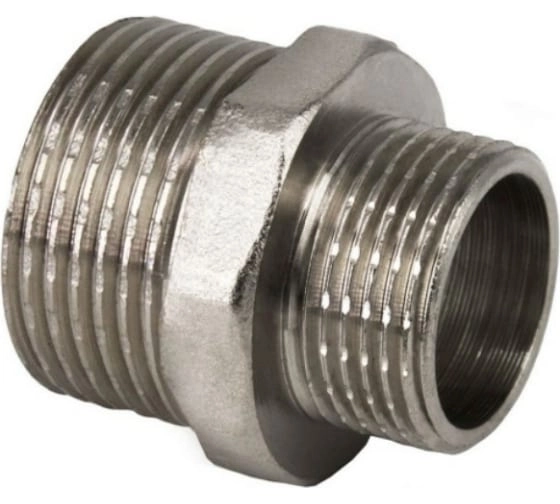 Ниппель 1 1/2'' нар/нар RTP никель