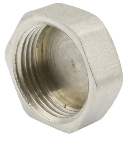 Заглушка 3/4" вн VRT никель