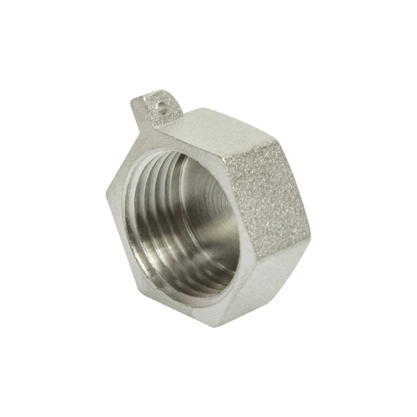 Заглушка 3/4'' вн с контр отв VRT? никель