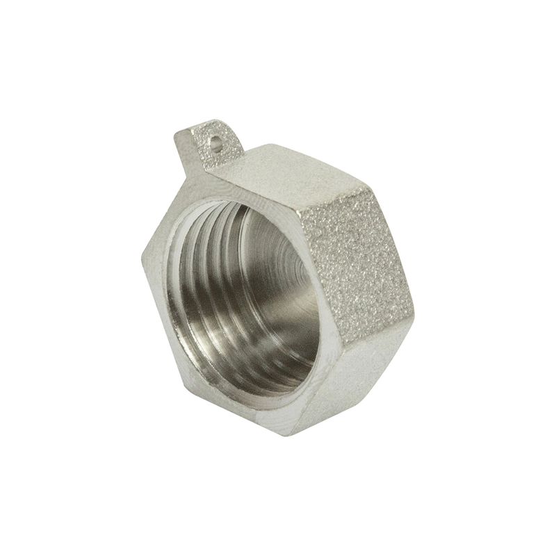 Заглушка 3/4'' вн с контр отв VRT? никель
