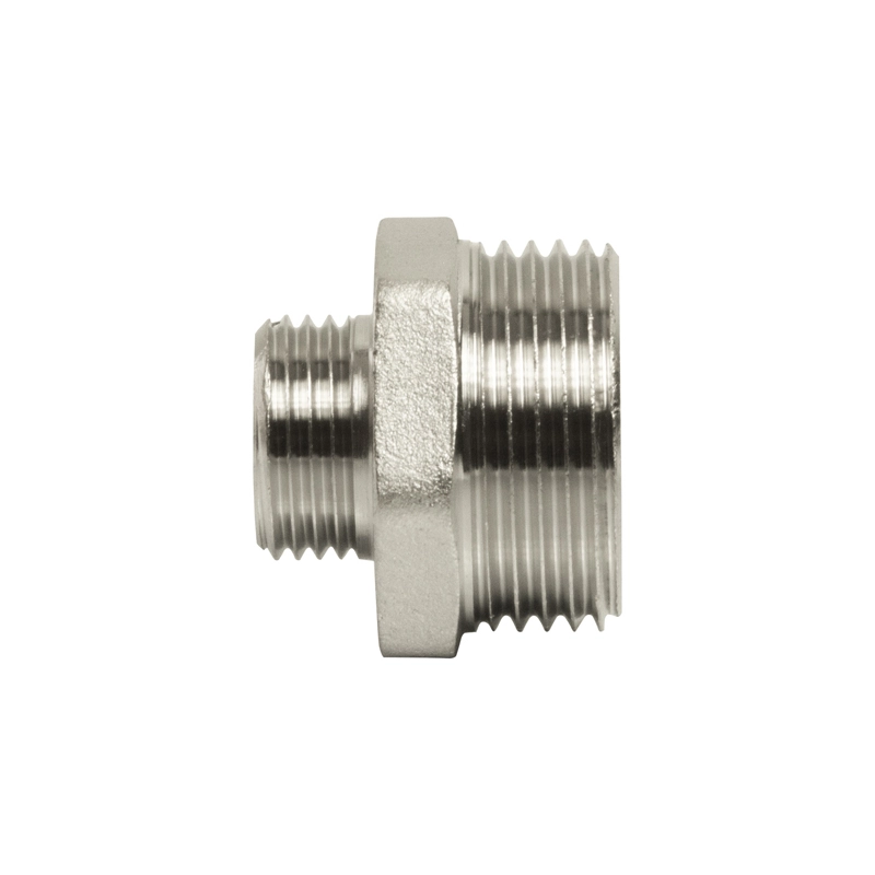 Ниппель 1"-1/2" нар/нар VRT никель-image-1