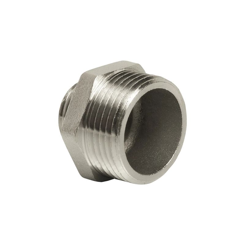 Ниппель 1"-1/2" нар/нар VRT никель-image-2