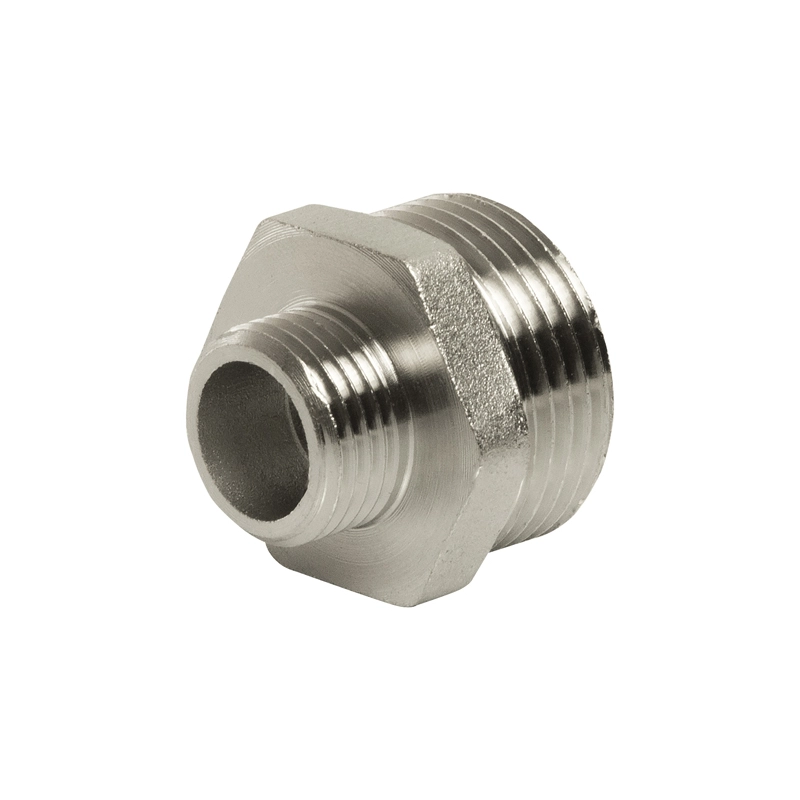 Ниппель 1"-1/2" нар/нар VRT никель