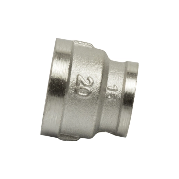 Муфта переход.3/4'' - 1/2'' вн/вн VRT? никель-image-1
