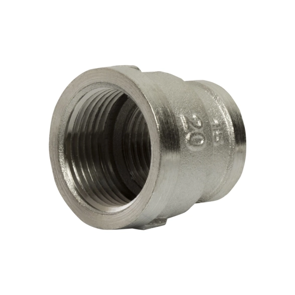 Муфта переход.3/4'' - 1/2'' вн/вн VRT? никель