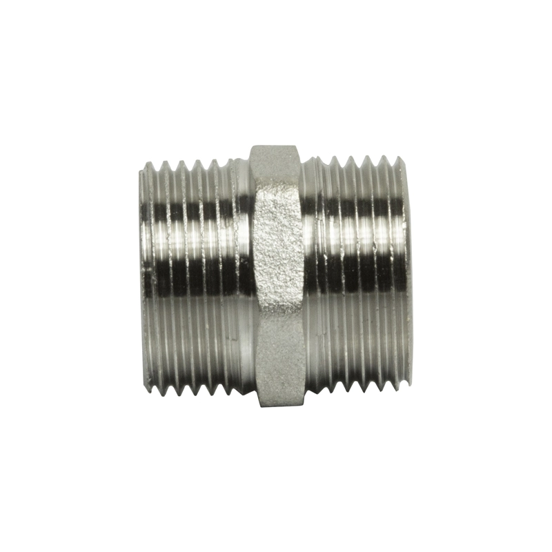 Ниппель 3/4" нар/нар VRT никель-image-1