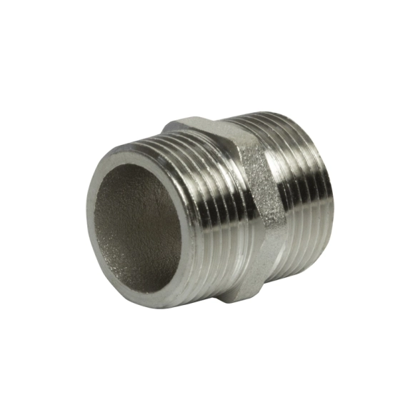 Ниппель 3/4" нар/нар VRT никель