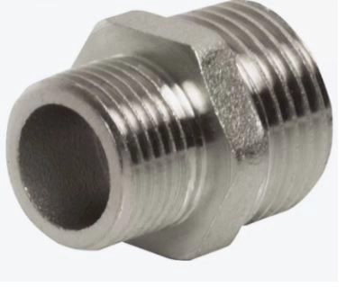 Ниппель переход.1/2'' - 3/8'' нар/нар VRT? никель