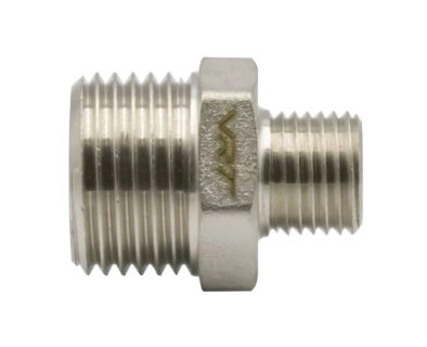 Ниппель переход.1/2'' - 1/4'' нар/нар VRT? никель
