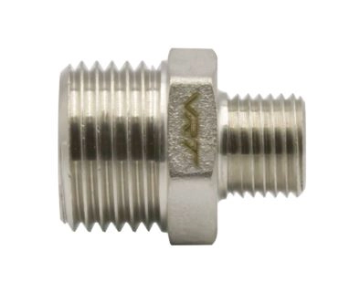 Ниппель переход.1/2'' - 1/4'' нар/нар VRT? никель