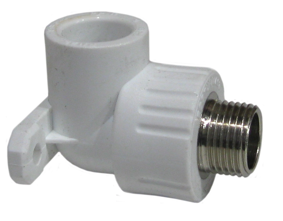 Уголок PP-R 20х1/2 комб.штуц. c/кр. Rosturplast
