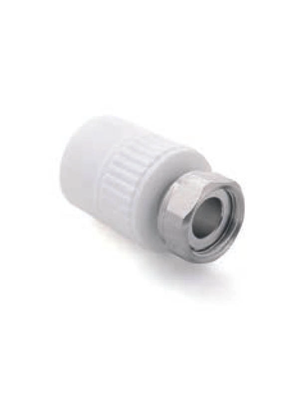 Муфта PP-R комб.20х1/2"с н/г PRO AQUA белый