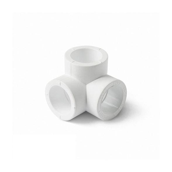 Тройник PP-R 2х-плоск. d20мм Rosturplast