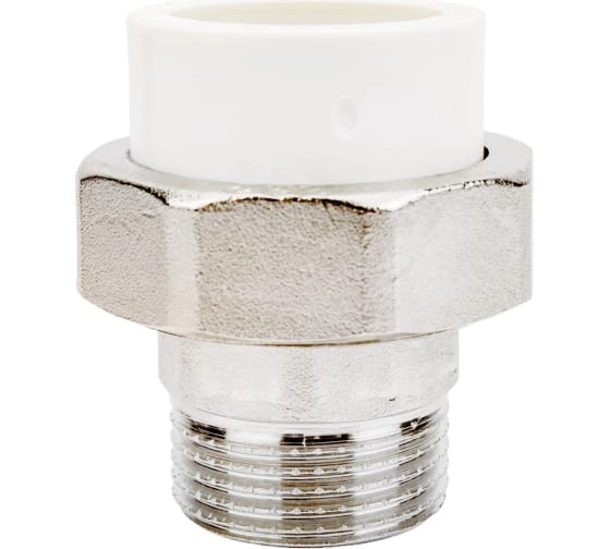 Муфта PPRC 32х1" комб.нар. белый PRO AQUA