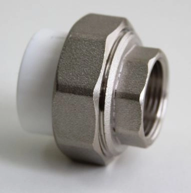 Муфта PP-R комб 25х3/4" разъем.вн белый PRO AQUA