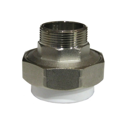 Муфта комб.штуцер 32х3/4" разъем PP-R Rosturplast