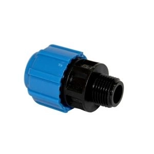 Муфта переход.ПЭ нар/тр резб 20х1/2"(обж) ТПК-АКВА