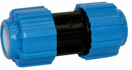 Муфта соед.ПЭ 25х25 обж.POELSAN NEW BLUE
