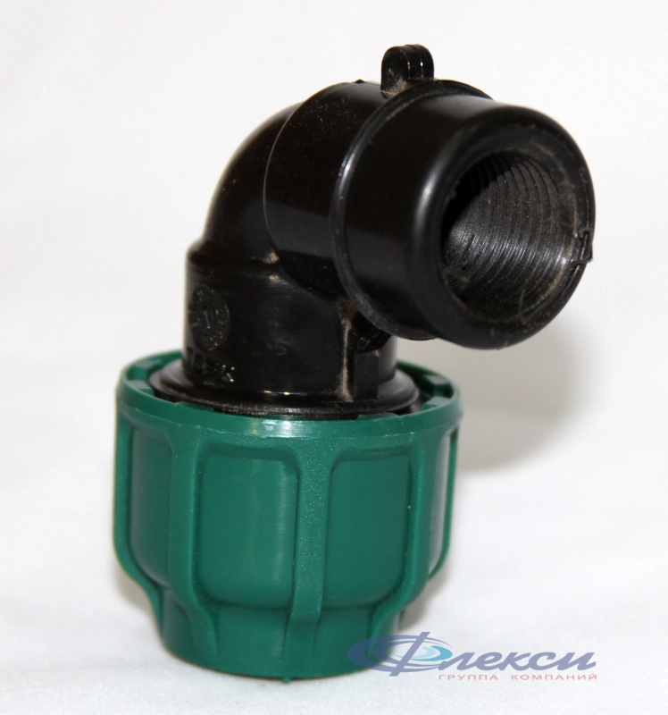 Отвод ПЭ 20х3/4 в/р обж.POELSAN GREEN