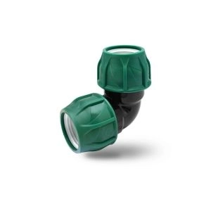 Отвод ПЭ 32х1 1/4" н/р обж.POELSAN GREEN