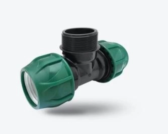 Тройник ПЭ вн/р 20х1/2"х20 обж.POELSAN GREEN