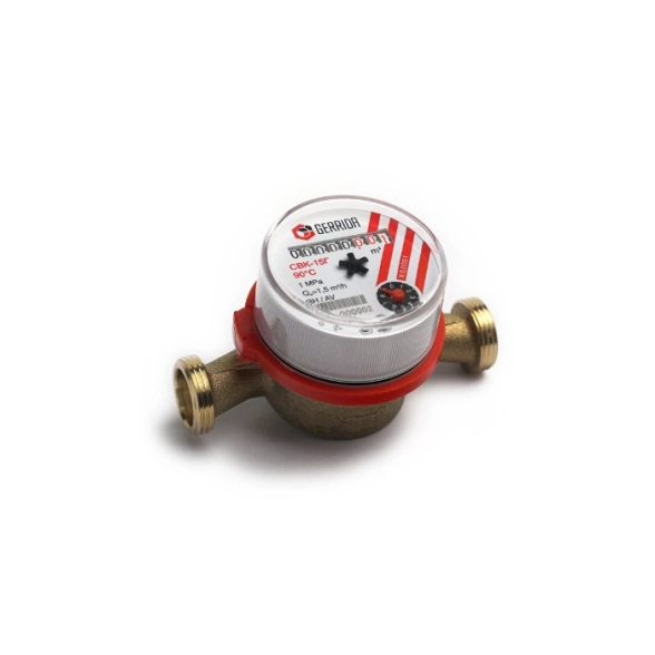 Счетчик воды СВК-15Г с обр.клапан а/м GERRIDA