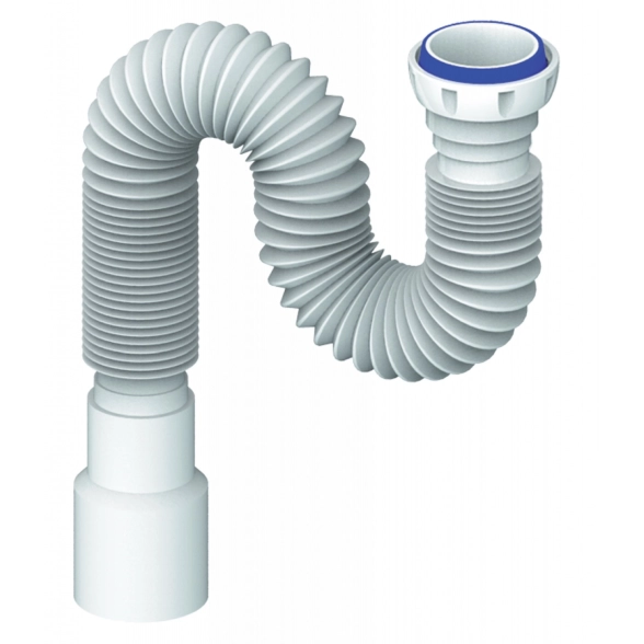 Гофра 1 1/2" 40/50 D85 (800мм) пл.проклад.UNICORN