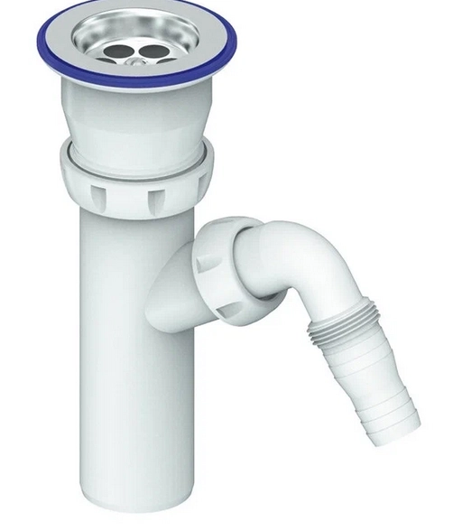 Выпуск UNICORN 1 1/2"(40мм) Е140V нерж.сетка с/н