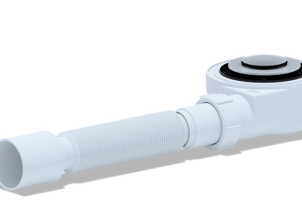 Сифон д/ДП Ани пласт E455CL 50*40 h53 Click-Clack