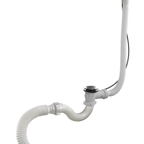 Сифон для ванны ОРИО А-23089 1 1/2"x40 п/авт S-тип