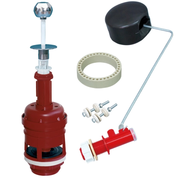 Арматура РБМ АС-1.1М бок/подв,шток мет,шар.кл