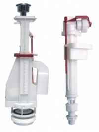 Арматура ALCAPLAST SA08S 1/2" 2х-кн.хр нижн.подв