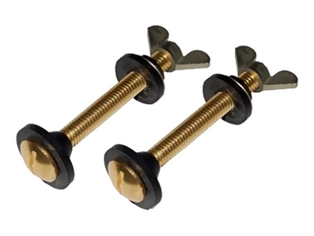 Болт крепления бачка к унитазу М8 с/г барашек(2шт)