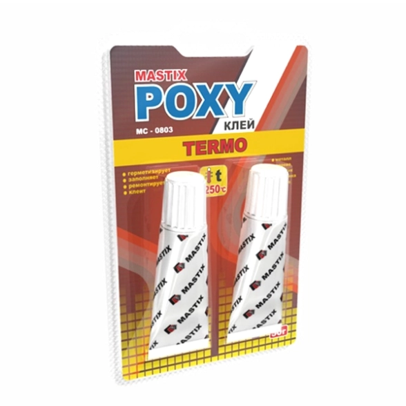 Клей эпокс.MASTIX TERMO термост.80гр